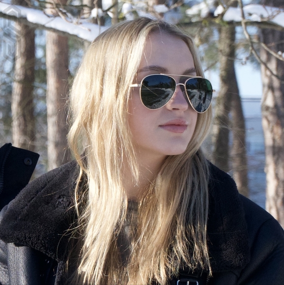 🇺🇸GOLD Aviator Sunglasses - Picture 10 of 15